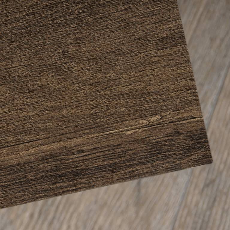 a close up of a wooden table top