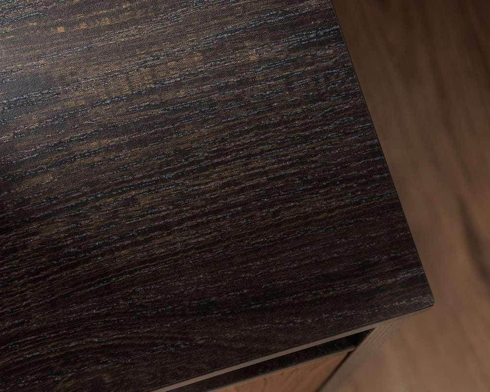 a close up of a wood grain surface