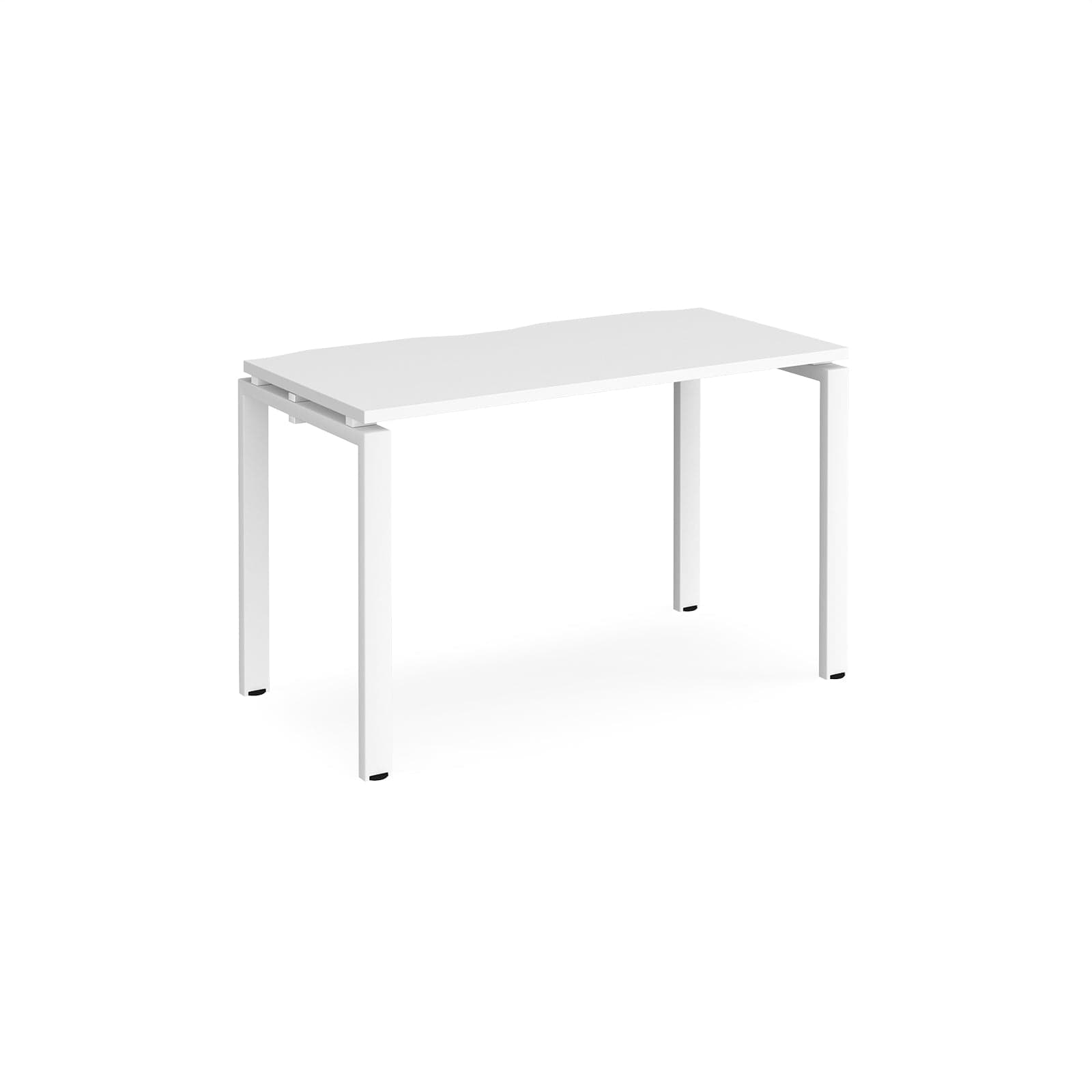 a white table on a white background