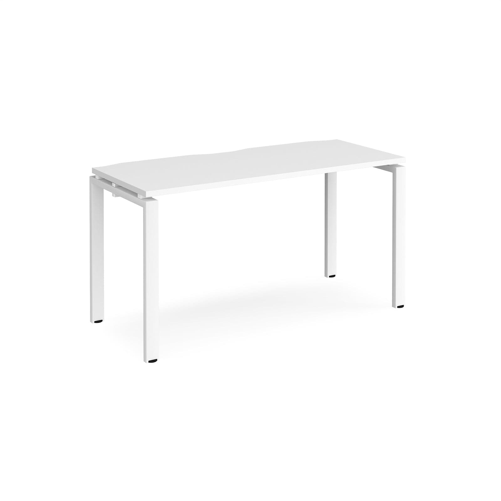 a white table on a white background