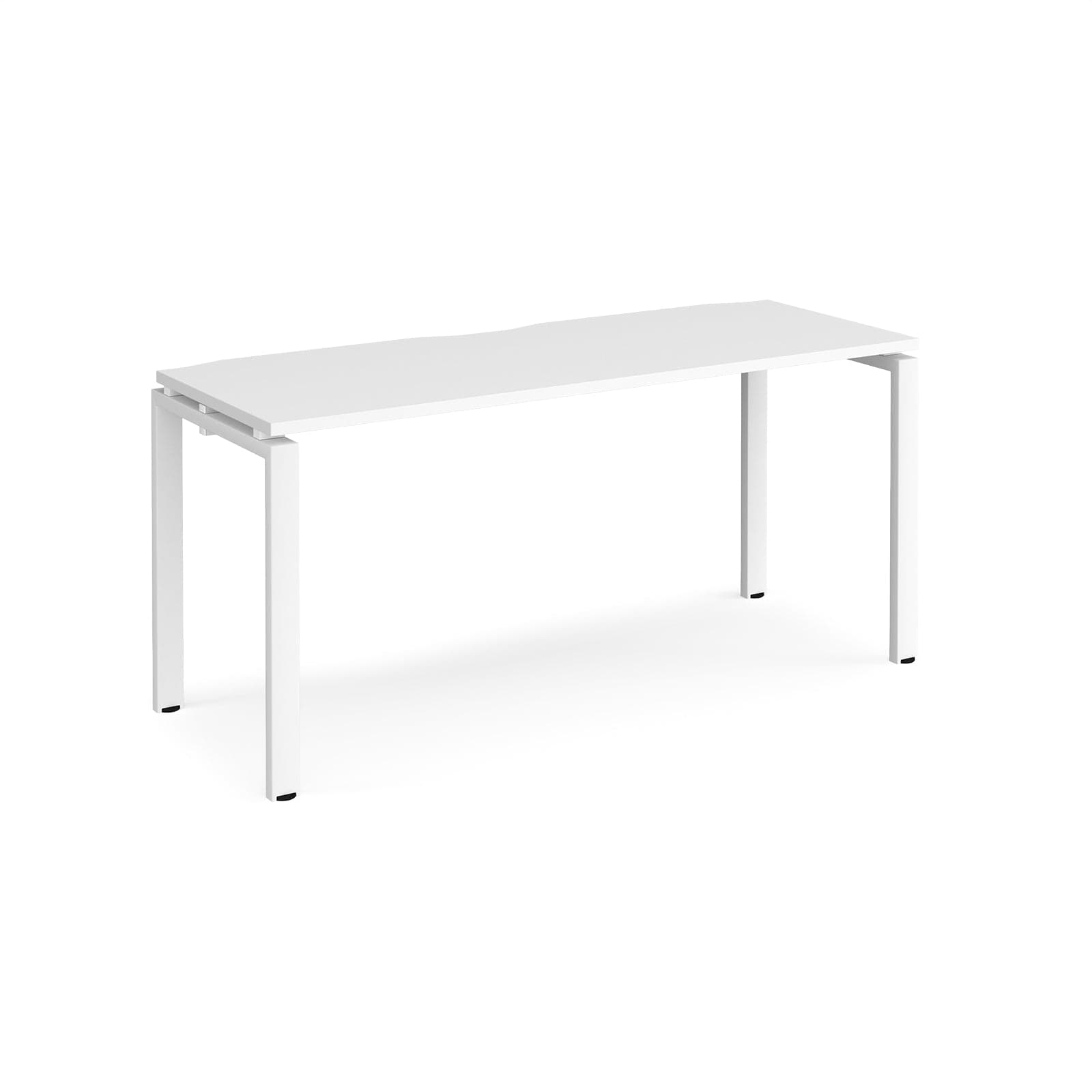 a white desk with a white top on a white background