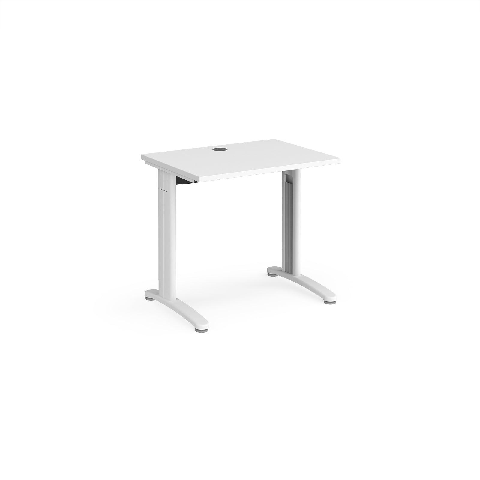 a white desk with a white top on a white background