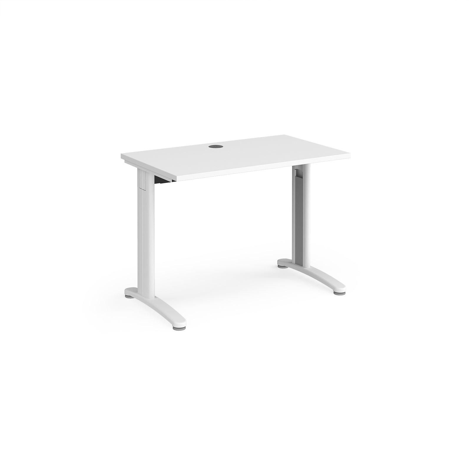 a white desk with a white top on a white background