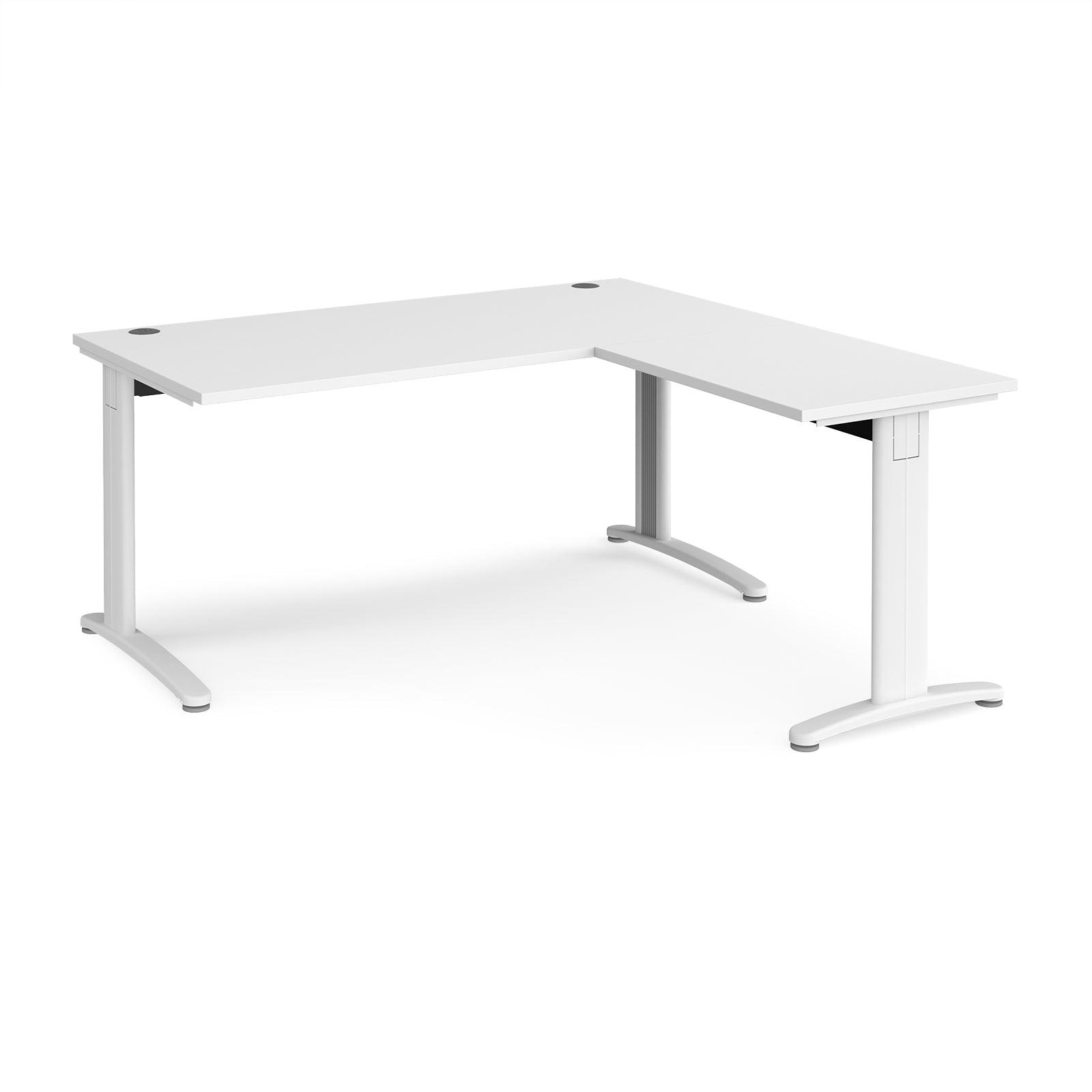 a white desk with a white top on a white background